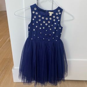 Children’s Place Girls Navy formal dress Sz 6